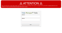 Desktop Screenshot of folio.fullymanaged.com