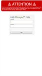 Mobile Screenshot of folio.fullymanaged.com